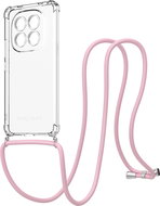AlzaGuard Luxe Lanyard Case for Xiaomi Redmi Note 15 Pro 4G pink - Phone Cover