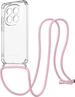 AlzaGuard Luxe Lanyard Case for Xiaomi Redmi Note 15 Pro 5G pink - Phone Cover