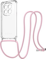 AlzaGuard Luxe Lanyard Case for Xiaomi Redmi Note 15 Pro+ pink - Phone Cover