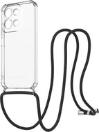AlzaGuard Luxe Lanyard Case for Xiaomi Redmi 15C 4G/5G, POCO C85 5G/4G black - Phone Cover