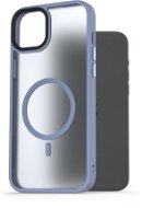 AlzaGuard Matte Case Compatible with MagSafe für iPhone 15 Plus hellblau - Handyhülle
