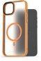 AlzaGuard Matte Case Compatible with MagSafe iPhone 15 Plus készülékhez, sárga - Telefon tok