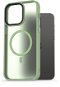 AlzaGuard Matte Case Compatible with MagSafe für iPhone 15 Pro Max grün - Handyhülle