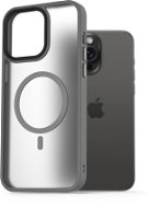 AlzaGuard Matte Case Compatible with Magsafe für das iPhone 15 Pro Max grau - Handyhülle