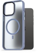 AlzaGuard Matte Case Compatible with MagSafe iPhone 15 Pro Max készülékhez, világoskék - Telefon tok