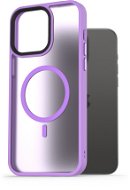 AlzaGuard Matte Case Compatible with MagSafe for iPhone 15 Pro Max light purple - Phone Cover