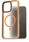 AlzaGuard Matte Case iPhone 15 Pro Max MagSafe sárga tok - Telefon tok