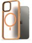 Telefon tok AlzaGuard Matte Case iPhone 12 / 12 Pro MagSafe sárga tok - Kryt na mobil