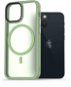 Handyhülle AlzaGuard Matte Case Compatible with MagSafe für iPhone 13 Mini grün - Kryt na mobil
