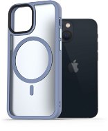 Telefon tok AlzaGuard Matte Case Compatible with MagSafe iPhone 13 Mini készülékhez, világoskék - Kryt na mobil
