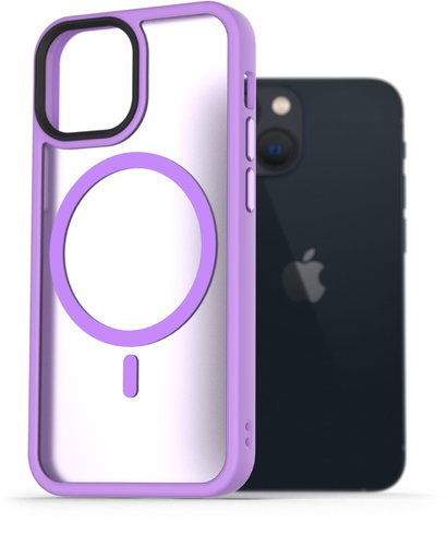 AlzaGuard Matte Case Compatible with MagSafe für iPhone 13 Mini hellviolett - Handyhülle - Hauptbild