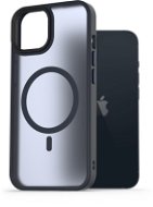 Handyhülle AlzaGuard Matte Case Compatible with MagSafe für iPhone 13 dunkelblau - Kryt na mobil