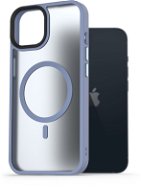 Telefon tok AlzaGuard Matte Case iPhone 13 MagSafe világoskék tok - Kryt na mobil