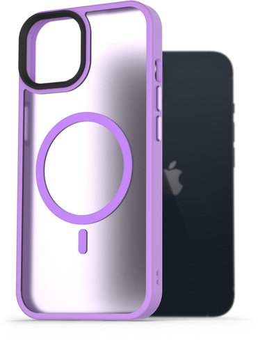 AlzaGuard Matte Case Compatible with MagSafe für iPhone 13 hellviolett - Handyhülle - Hauptbild