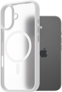 AlzaGuard Matte Case Compatible with Magsafe pro iPhone 17 bílý - Kryt na mobil