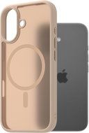 AlzaGuard Matte Case Compatible with Magsafe for iPhone 17 sand yellow - Phone Cover