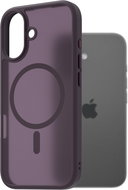 AlzaGuard Matte Case Compatible with Magsafe for iPhone 17 dark purple - Phone Cover
