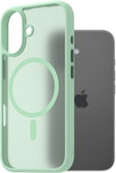 AlzaGuard Matte Case Compatible with MagSafe for iPhone 17 green - Phone Cover
