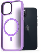 AlzaGuard Matte Case Compatible with MagSafe iPhone 14 készülékhez, világos lila - Telefon tok