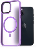 AlzaGuard Matte Case Compatible with MagSafe für iPhone 14 hellviolett - Handyhülle