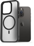 AlzaGuard Matte Case iPhone 14 Pro MagSafe fekete tok - Telefon tok