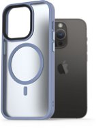 AlzaGuard Matte Case iPhone 14 Pro MagSafe világoskék tok - Telefon tok