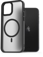 AlzaGuard Matte Case Compatible with Magsafe für das iPhone 11 schwarz - Handyhülle