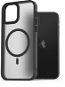 Handyhülle AlzaGuard Matte Case Compatible with Magsafe für das iPhone 11 schwarz - Kryt na mobil