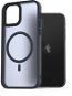 Handyhülle AlzaGuard Matte Case Compatible with Magsafe für das iPhone 11 dunkelblau - Kryt na mobil