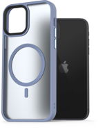 Phone Cover AlzaGuard Matte Case Compatible with Magsafe pro iPhone 11 světle modrý - Kryt na mobil