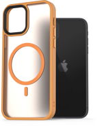 AlzaGuard Matte Case Compatible with Magsafe pro iPhone 11 žlutý - Phone Cover