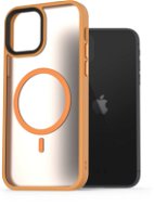 AlzaGuard Matte iPhone 11 Magsafe sárga tok - Telefon tok