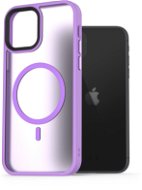 AlzaGuard Matte Case Compatible with Magsafe pre iPhone 11 svetlo fialový - Kryt na mobil