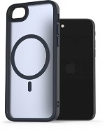 AlzaGuard Matte Case Compatible with Magsafe für das iPhone 7 / 8 / SE 2020 / SE 2022 dunkelblau - Handyhülle