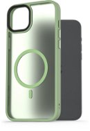 AlzaGuard Matte Case Compatible with MagSafe für iPhone 15 Plus grün - Handyhülle