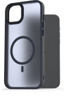 AlzaGuard Matte Case Compatible with MagSafe für iPhone 15 Plus dunkelblau - Handyhülle