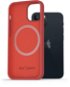AlzaGuard Silicone Case Compatible with Magsafe iPhone 13 Mini piros tok - Telefon tok