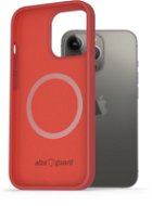AlzaGuard Silicone Case Compatible with Magsafe for iPhone 13 Pro Red - Phone Cover