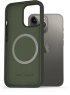 AlzaGuard Magnetic Silicone iPhone 13 Pro zöld tok - Telefon tok