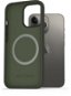 AlzaGuard Magnetic Silicone Case für iPhone 13 Pro - grün - Handyhülle