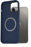 AlzaGuard Silicone Case Compatible with Magsafe iPhone 13 Pro Max kék tok - Telefon tok