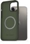 AlzaGuard Magnetic Silicone Case for iPhone 13 Pro Max Green - Phone Cover