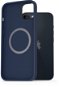 AlzaGuard Silicone Case Compatible with Magsafe tok iPhone 14 Plus készülékhez, kék - Telefon tok