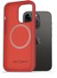 Kryt na mobil AlzaGuard Silicone Case Compatible with Magsafe pro iPhone 14 Pro červené - Kryt na mobil