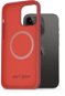 Kryt na mobil AlzaGuard Silicone Case Compatible with Magsafe na iPhone 14 Pro Max červený - Kryt na mobil