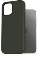 AlzaGuard Magnetic Silicone iPhone 12 Pro Max zöld tok - Telefon tok