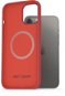 AlzaGuard Magnetic Silicon Case for iPhone 12 Pro Max red - Phone Cover