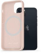 AlzaGuard Silicone Case Compatible with Magsafe iPhone 13 ružový - Kryt na mobil
