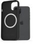 AlzaGuard Silikonhülle kompatibel mit Magsafe iPhone 15 Plus schwarz - Handyhülle