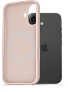 AlzaGuard Silicone Case Compatible with Magsafe pro iPhone 16 růžový - Kryt na mobil